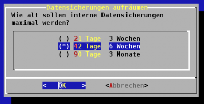 Zeitraum wählen Zeitraum wählen